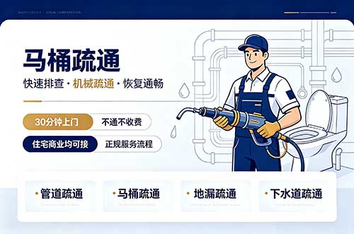禹州马桶疏通
