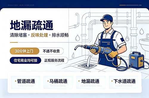 禹州地漏疏通